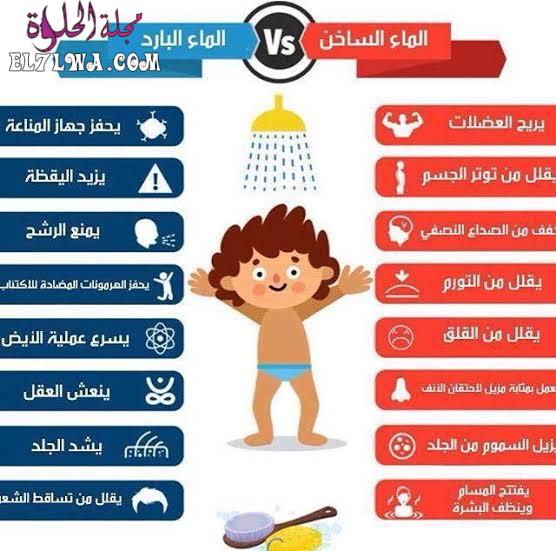 أيهما أفضل: الاستحمام بالماء البارد أم الساخن في الشتاء؟